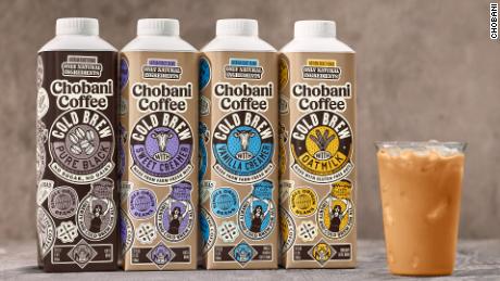 Chobani cold pressed cold brew coffee drink